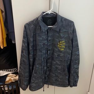 Anti Social Social Club Camo Windbreaker